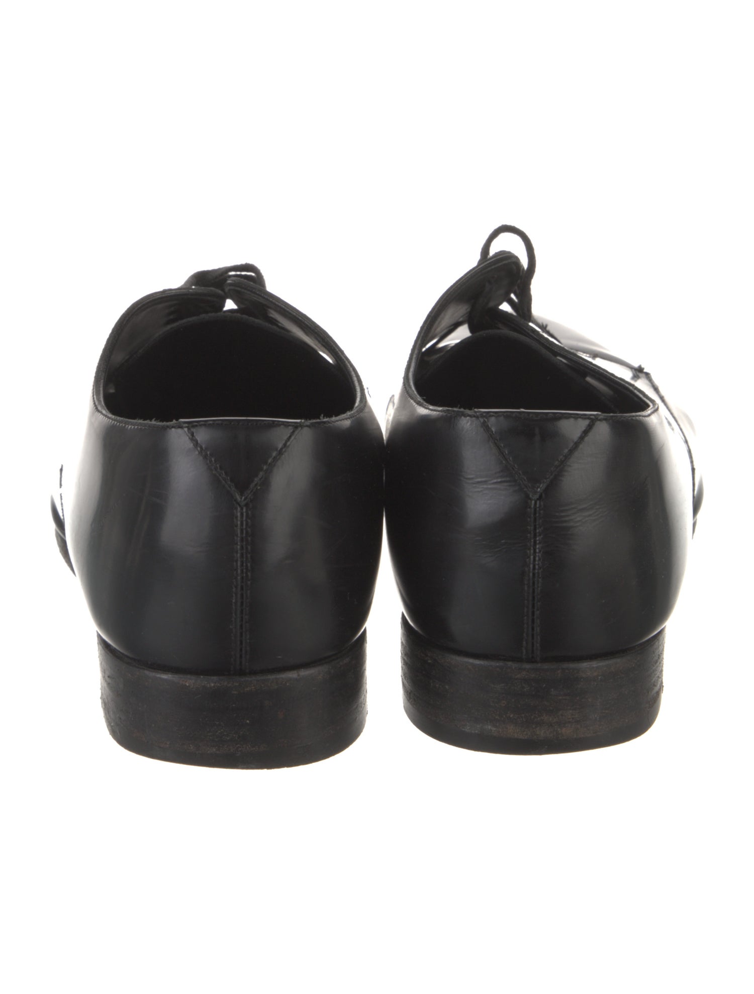 Saint Laurent Leather Derby Shoes